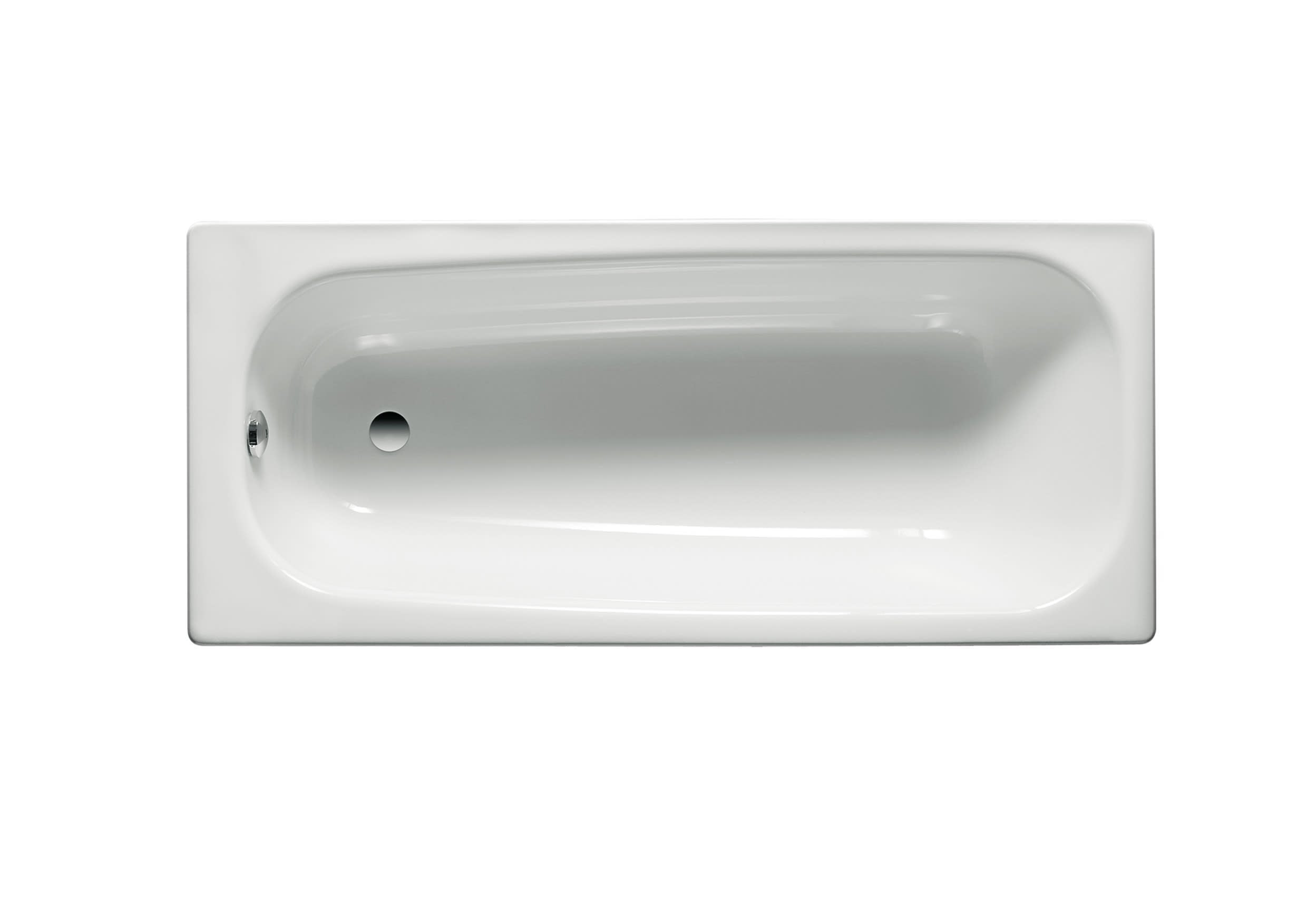 Roca Contesa cada dreptunghiulară 160x70 cm alb A2359K0000