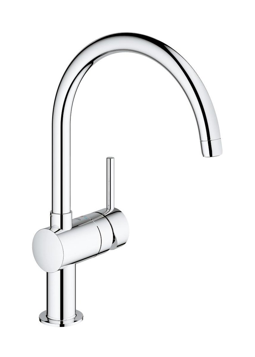 Grohe Minta baterie bucătărie pe picior StarLight Chrome 32917000