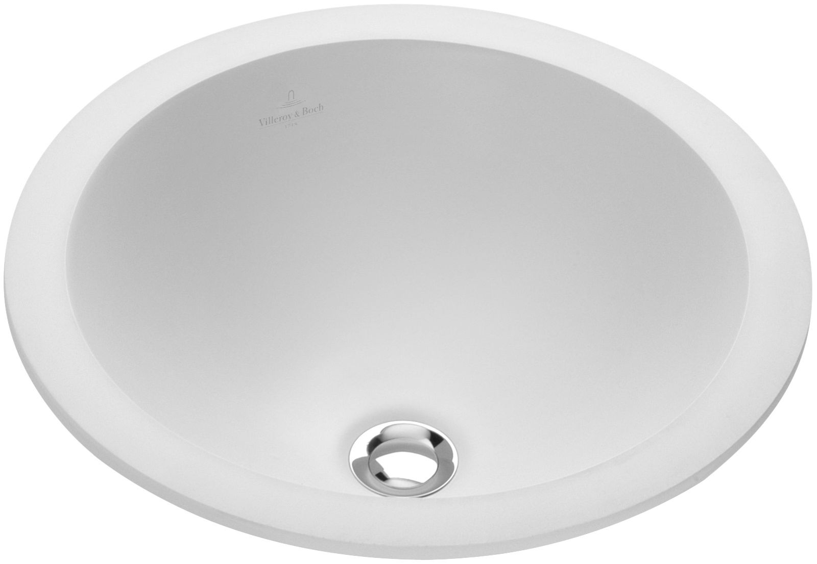 Villeroy & Boch Loop & Friends lavoar 45x45 cm rotund încastrat alb 61404501