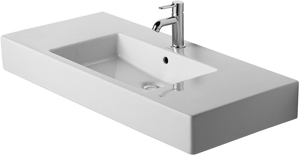 Duravit Vero lavoar 105x49 cm dreptunghiular clasică-cu blat alb 0329100000