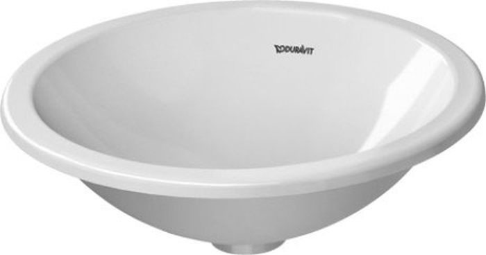 Duravit Architec lavoar 45x45 cm rotund încastrat alb 0318450000