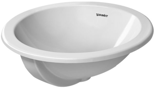 Duravit Architec lavoar 47x47 cm rotund încastrat alb 0468470000