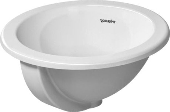 Duravit Architec lavoar 40x40 cm rotund încastrat alb 0318400000