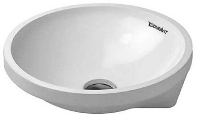 Duravit Architec lavoar 40x40 cm rotund sub blat alb 0463400000