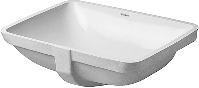 Duravit Starck 3 lavoar 49x36.5 cm dreptunghiular sub blat alb 0305490000