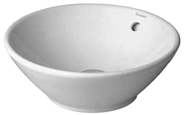 Duravit Design Classics lavoar 42x42 cm rotund de blat alb 0325420000