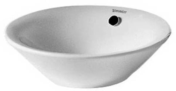 Duravit Starck 1 lavoar 33x33 cm rotund de blat alb 0408330000