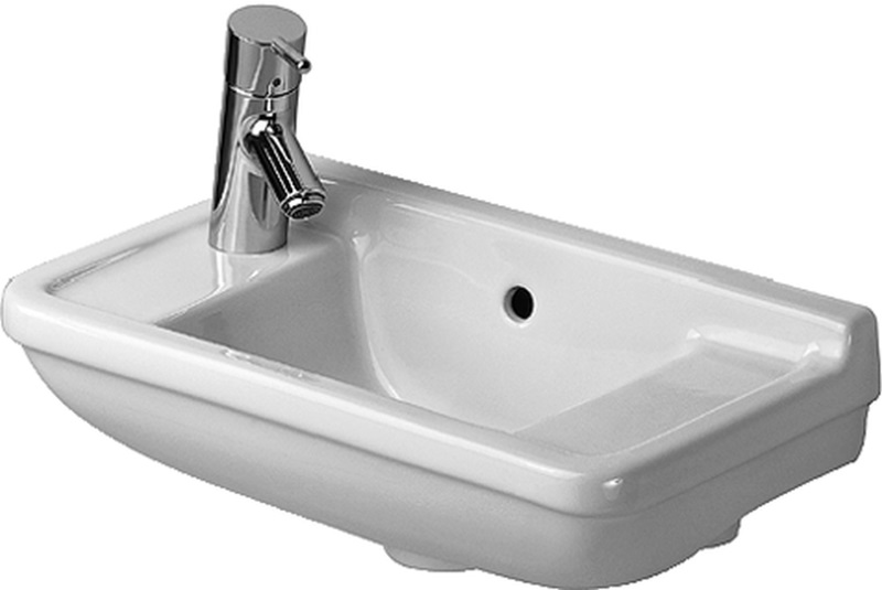 Duravit Starck 3 lavoar 50x26 cm dreptunghiular clasică alb 0751500000