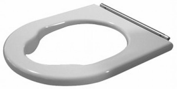 Duravit Starck 3 husă wc pentru persoane cu dizabilități alb 0062610000