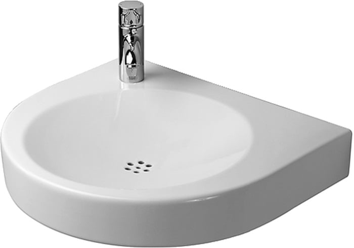 Duravit Architec lavoar 57.5x52 cm semicircular clasică alb 0443580000