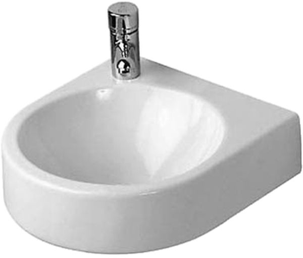 Duravit Architec lavoar 38x36 cm semicircular clasică alb 0766350000