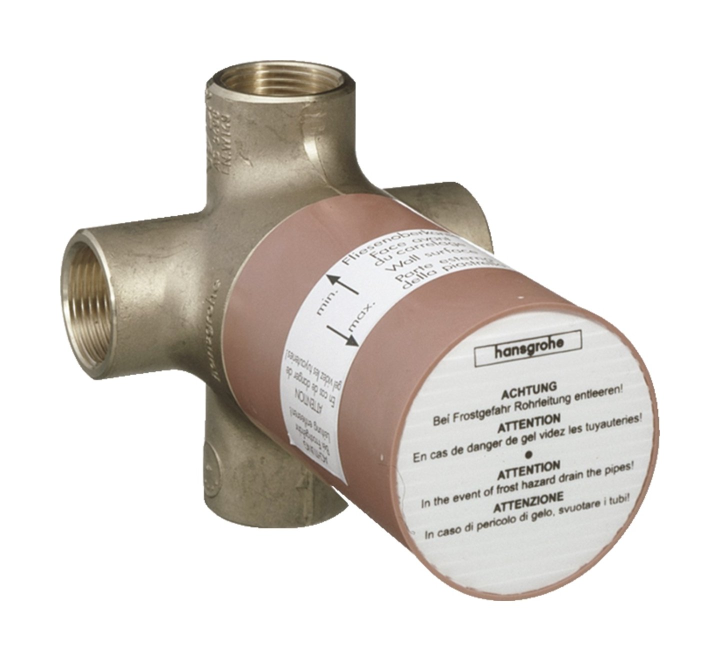Hansgrohe Quattro comutator cu patru căi montat încastrat 15930180