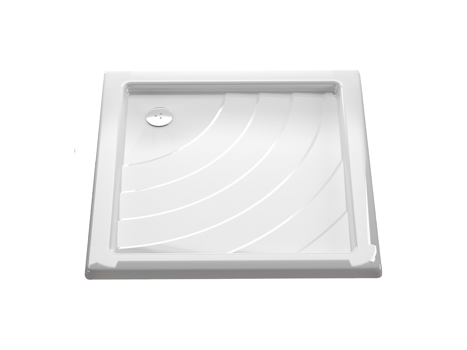 Ravak Angela cădiță de duș pătrată 80x80 cm alb A014401220