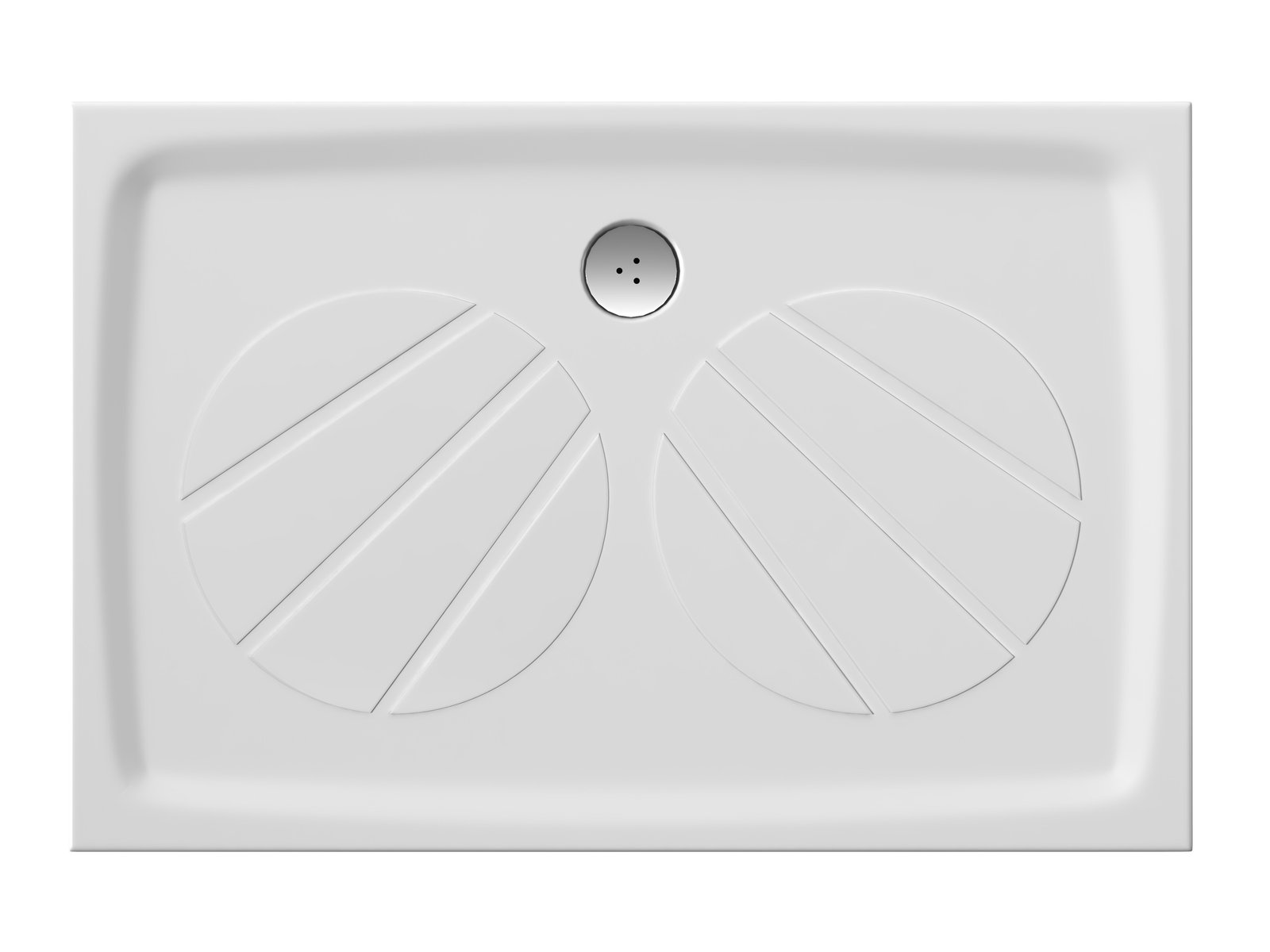 Ravak Gigant Pro cădiță de duș dreptunghiulară 100x80 cm alb XA03A401010