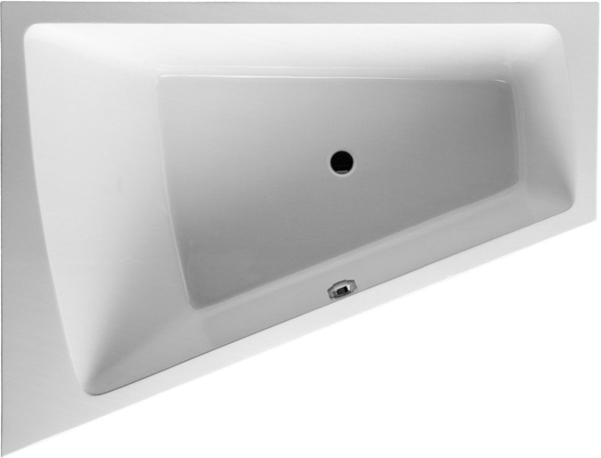 Duravit Paiova cadă de colț 170x130 cm partea stângă alb 700214000000000