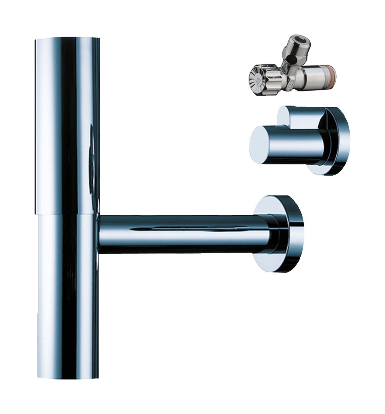 Hansgrohe Flowstar sifon pentru lavoar butelie crom 52120000