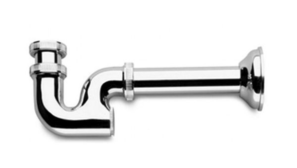 Zucchetti sifon pentru lavoar tubular crom Z9506P