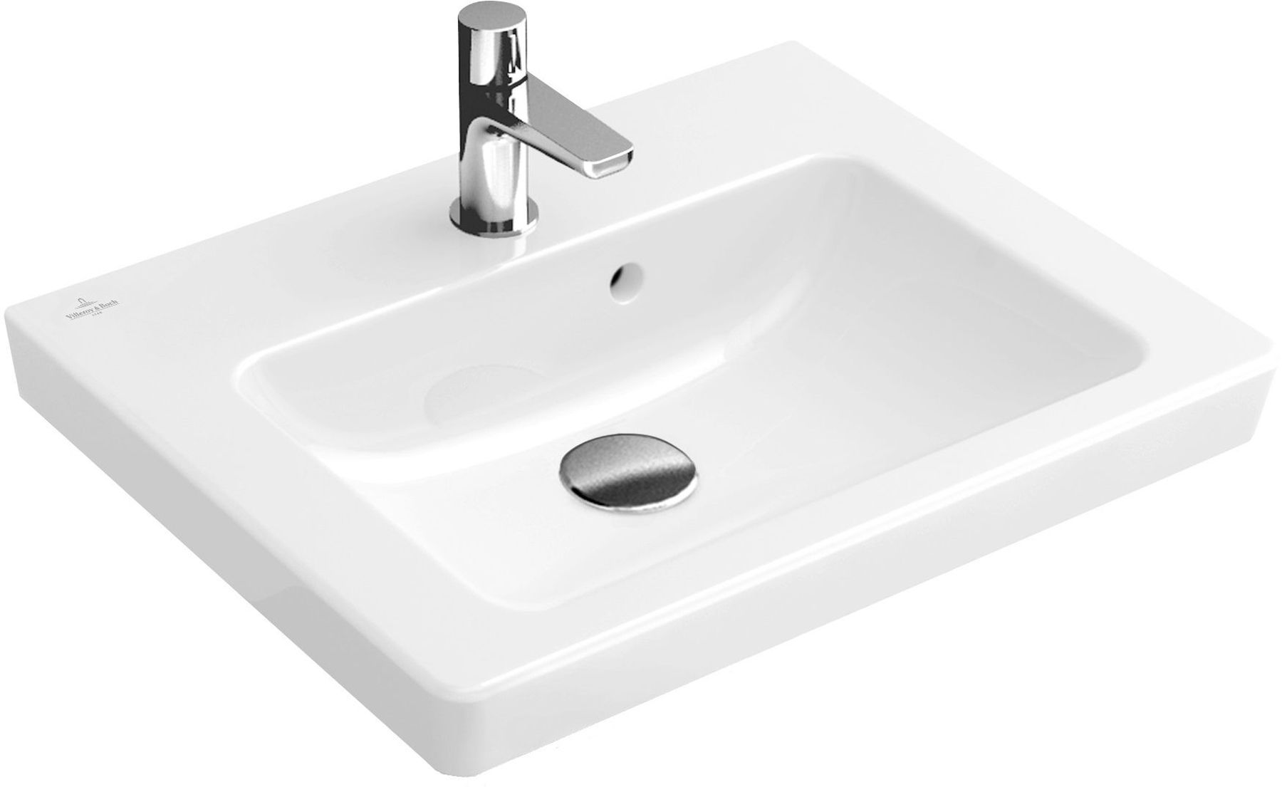 Villeroy & Boch Subway 2.0 lavoar 50x40 cm dreptunghiular clasică alb 73155001