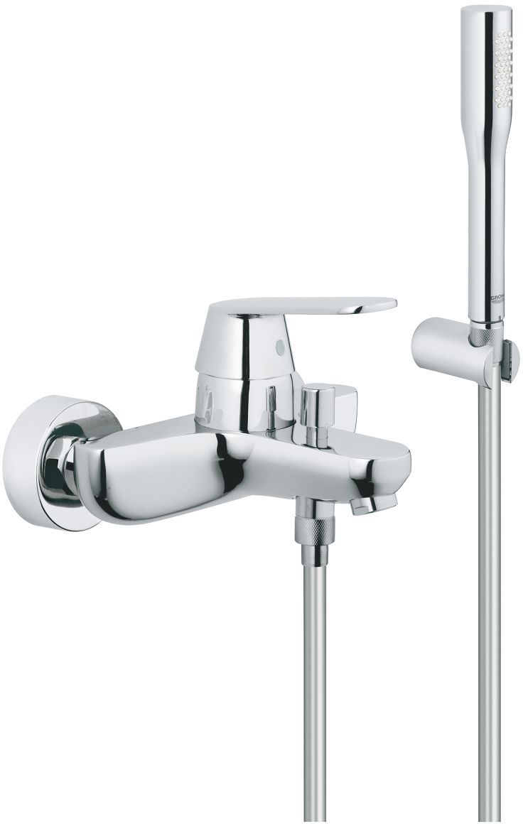 Grohe Eurosmart Cosmopolitan baterie cadă-duș perete StarLight Chrome 32832000