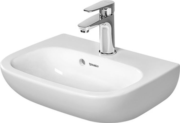 Duravit D-Code lavoar 45x34 cm semicircular clasică alb 07054500002