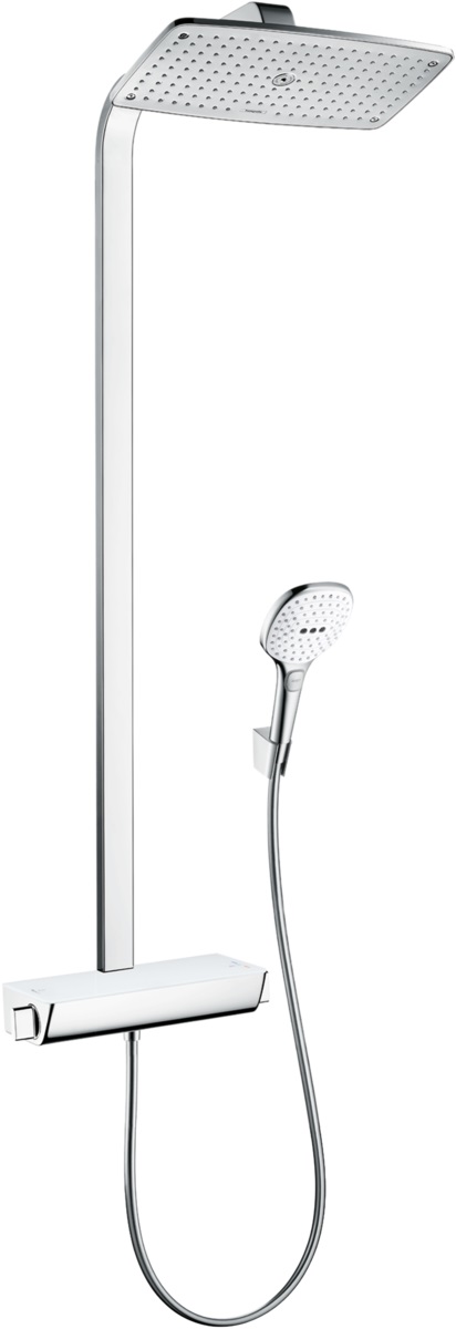 Hansgrohe Raindance set de duș perete cu termostat crom-alb 27112400