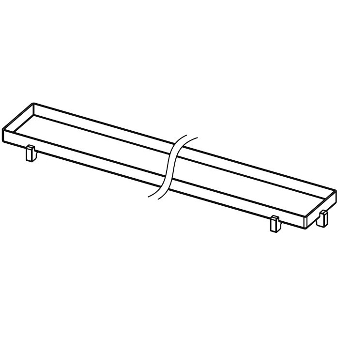 Tece Drainline grătar rigolă 80 cm 600870