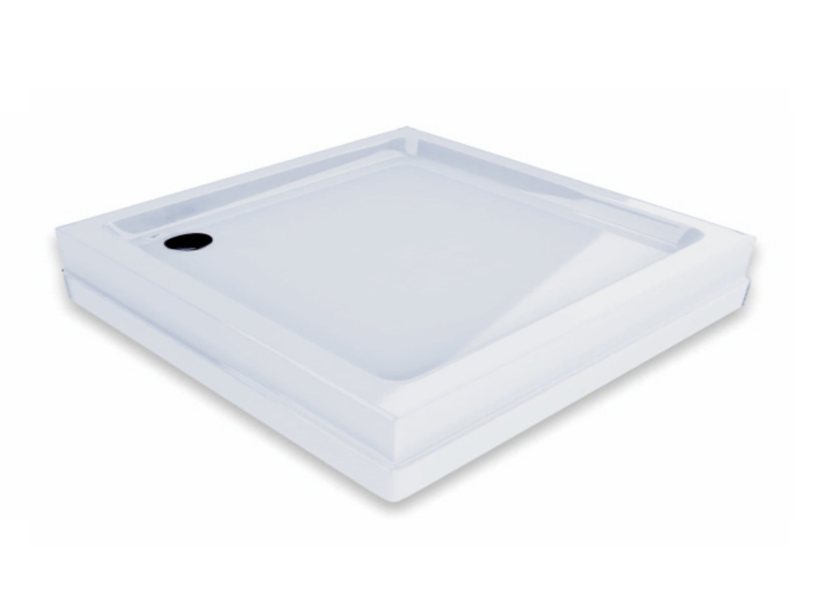 Ravak Angela cădiță de duș pătrată 90x90 cm alb GPX2240136