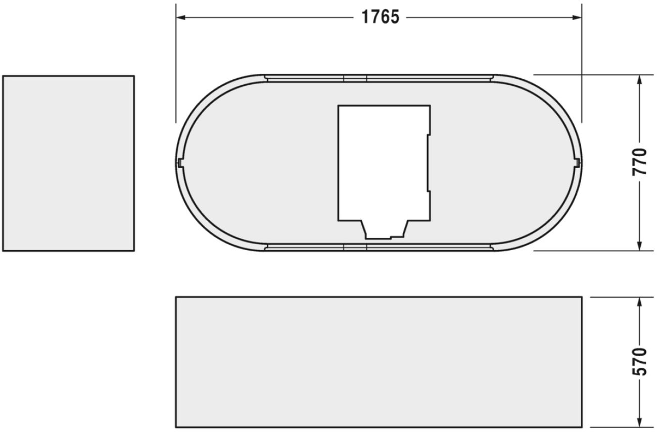 Duravit carcasa pentru cadă 790414000000000