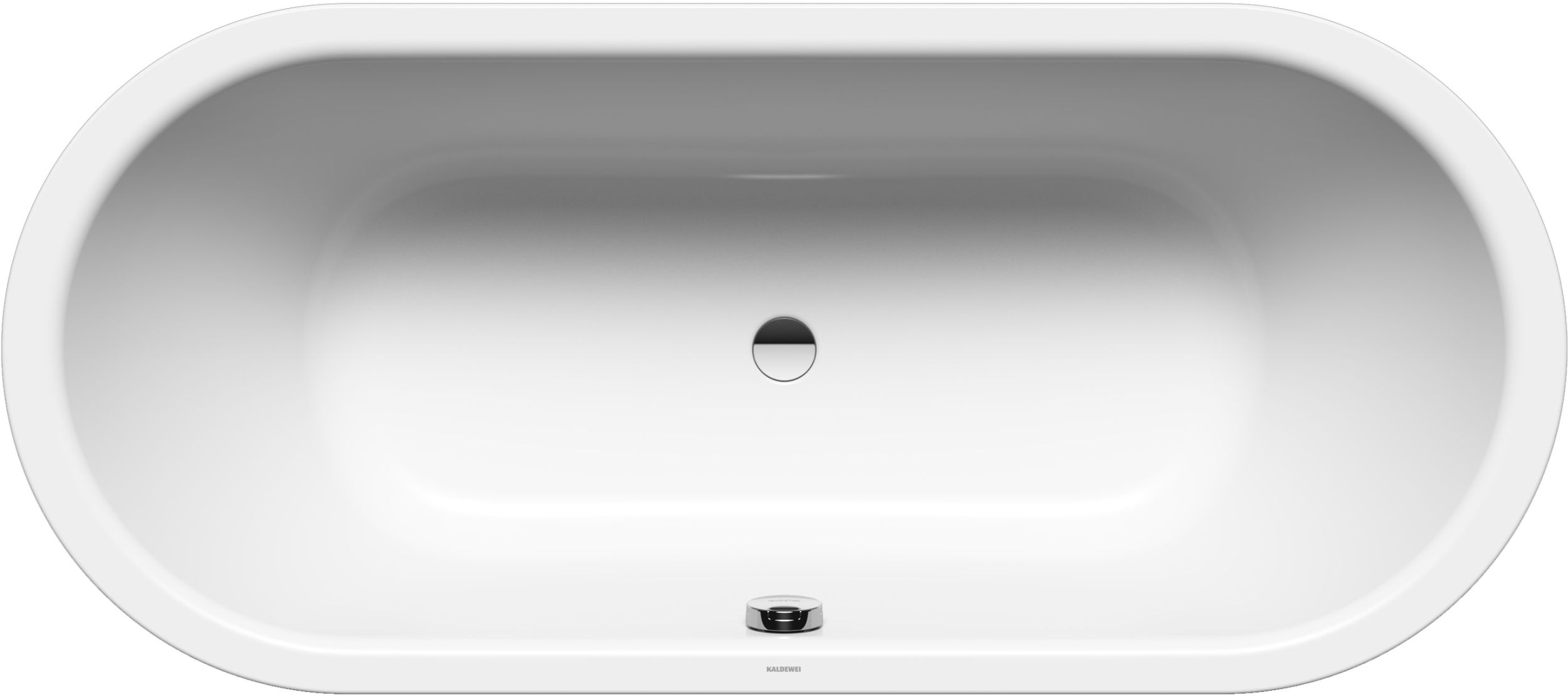 Kaldewei Classic Duo Oval cadă ovală 180x80 cm oval alb 291200010001