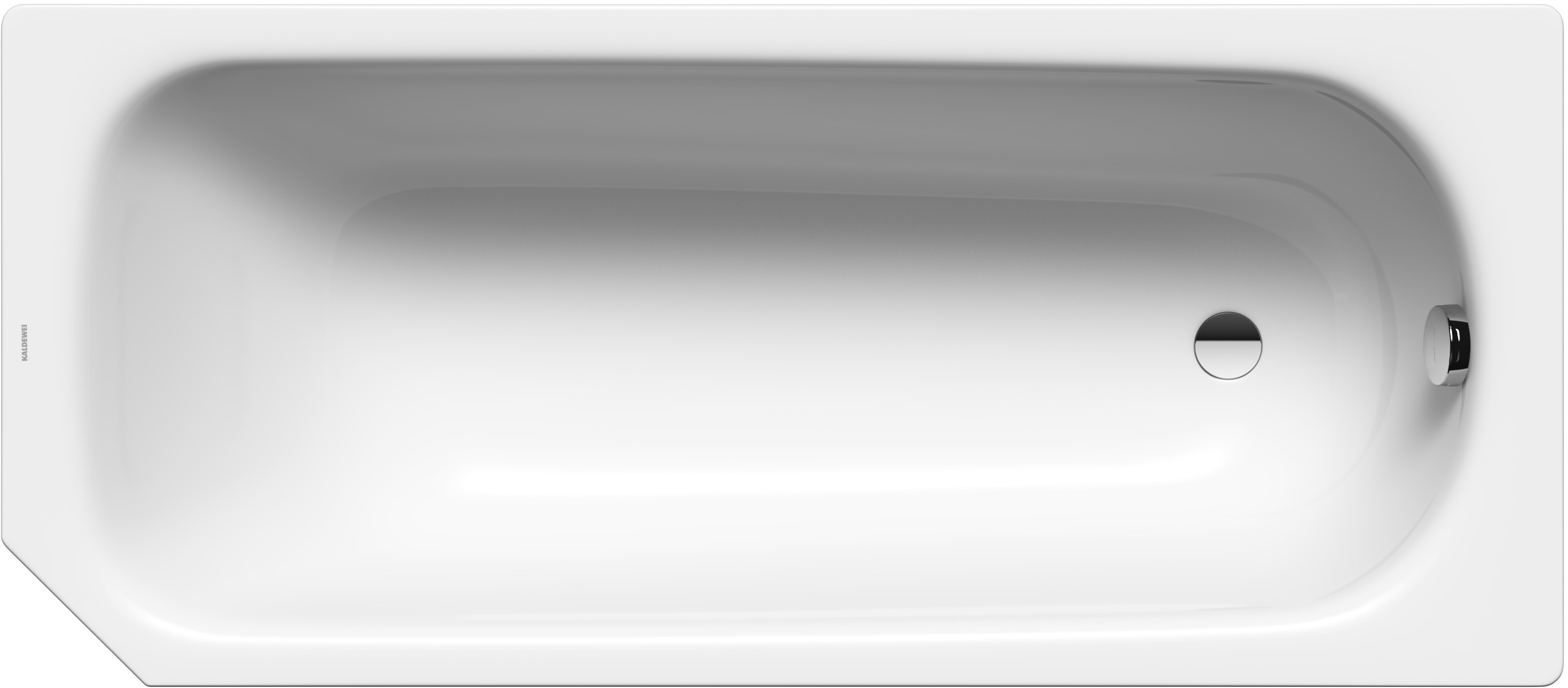 Kaldewei Saniform V1-V4 cada dreptunghiulară 160x70 cm alb 192100010001