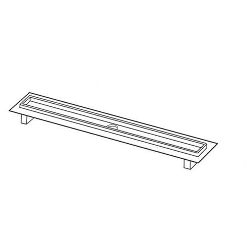 Tece Drainline rigola scurgere liniar 70 cm 600700