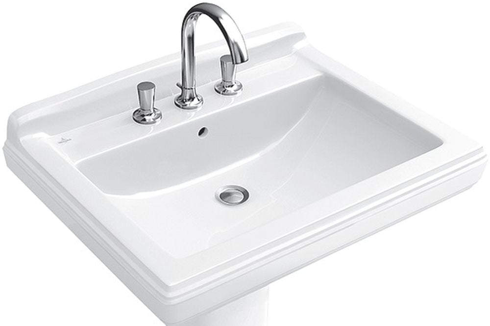 Villeroy & Boch Hommage lavoar 75x58 cm dreptunghiular clasică-mobilier alb 7101A1R1