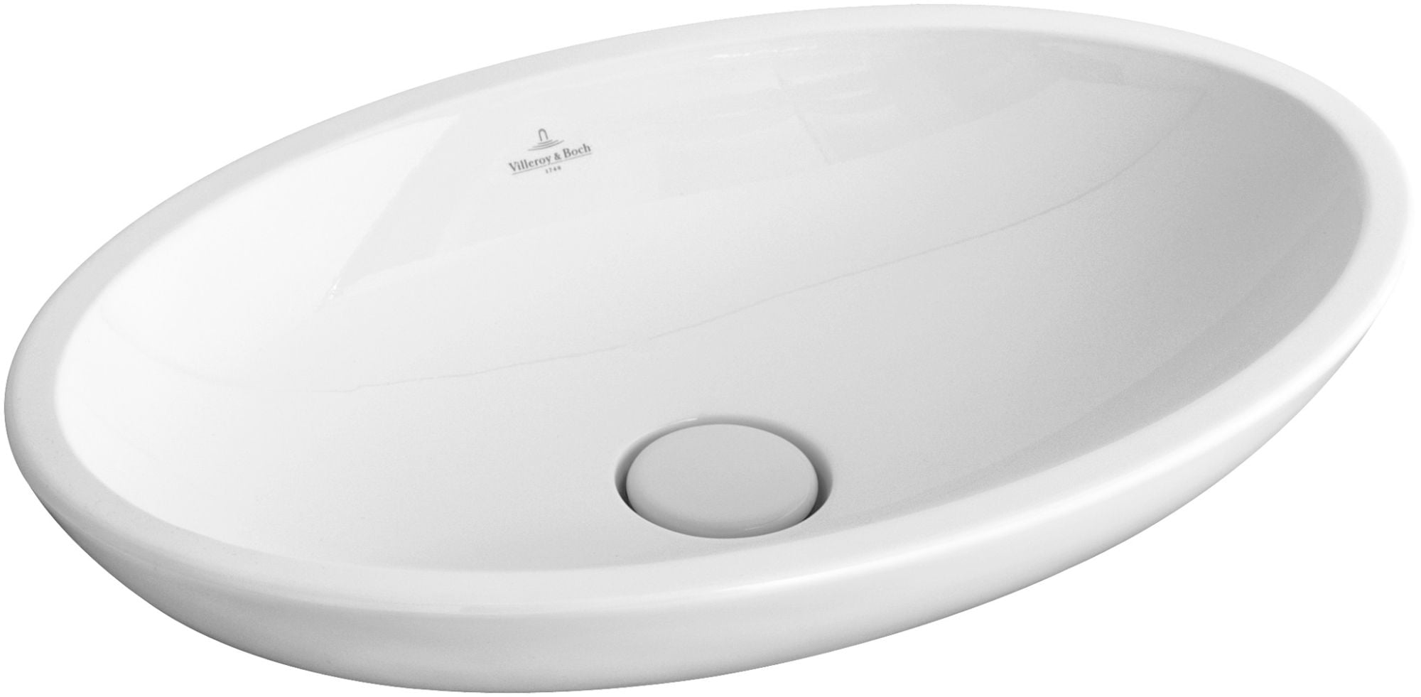 Villeroy & Boch Loop & Friends lavoar 58.5x38 cm oval alb 51510101