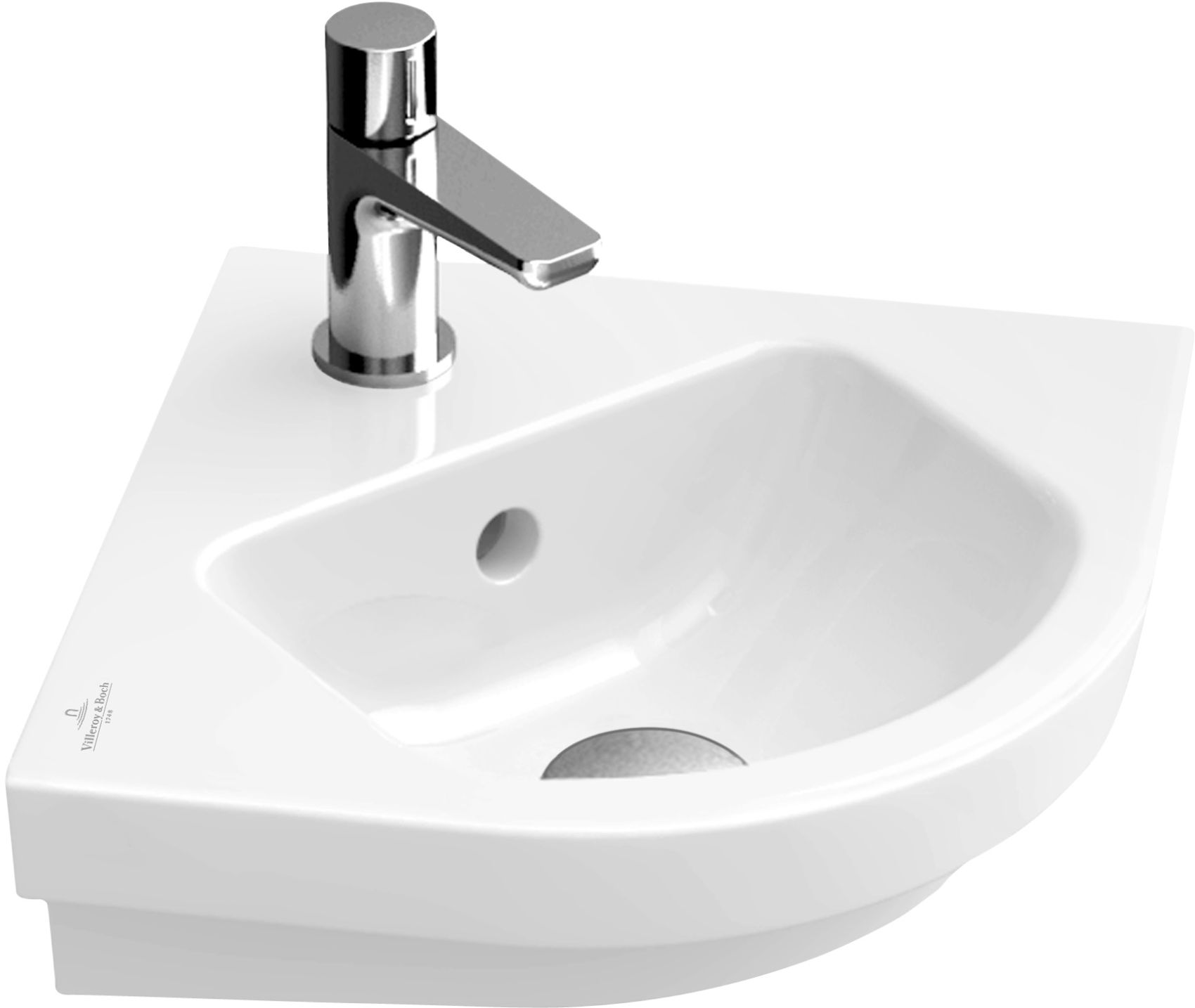 Villeroy & Boch Subway 2.0 lavoar 32x32 cm colţ alb 73194501