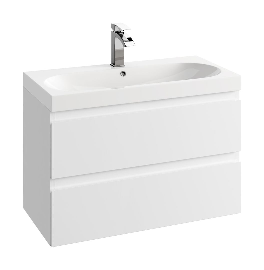 Defra Como dulap 80x39.8x50 cm dulap atârnat sub chiuvetă alb 123-D-08001