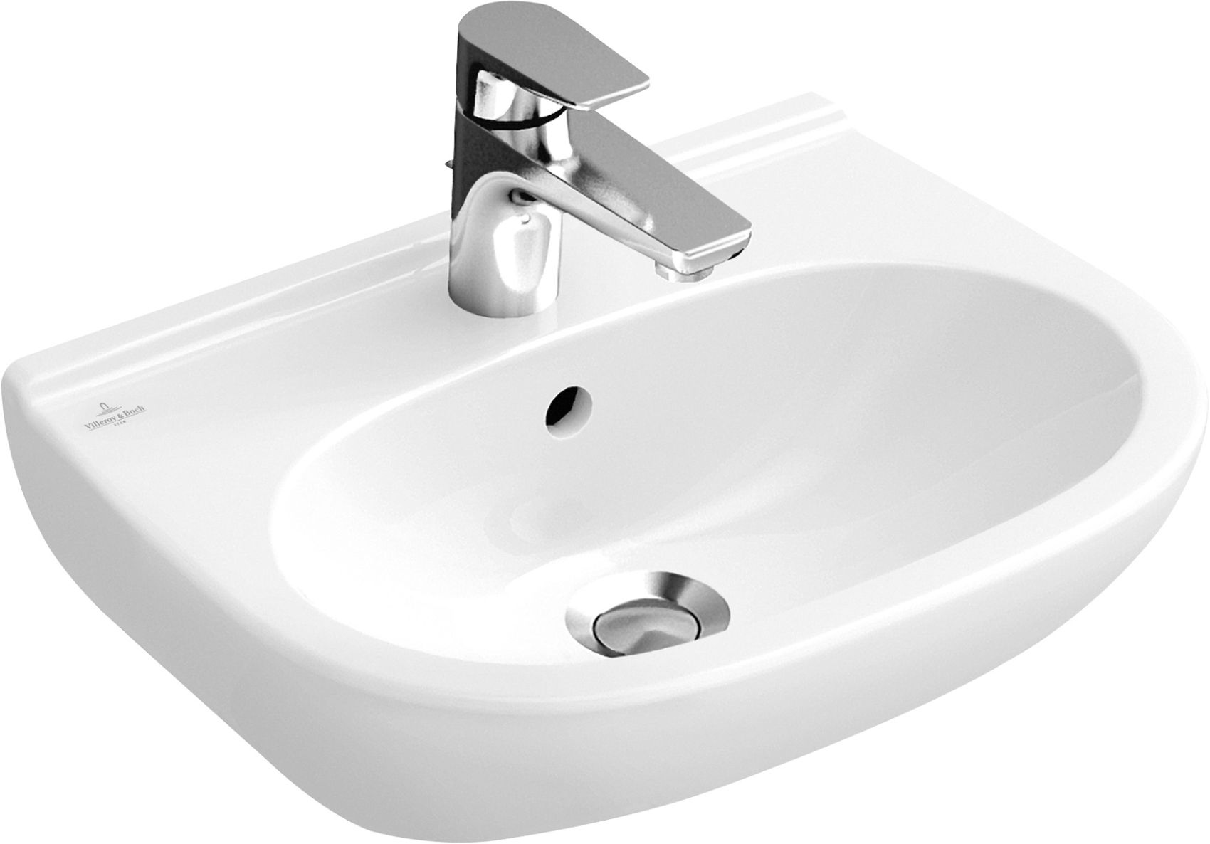 Villeroy & Boch O.Novo lavoar 55x37 cm semicircular clasică alb 51665501