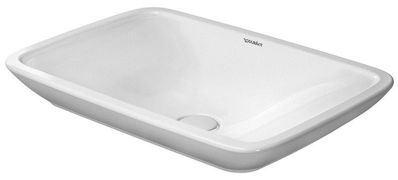 Duravit PuraVida lavoar 70x46.5 cm dreptunghiular de blat alb 3697000001