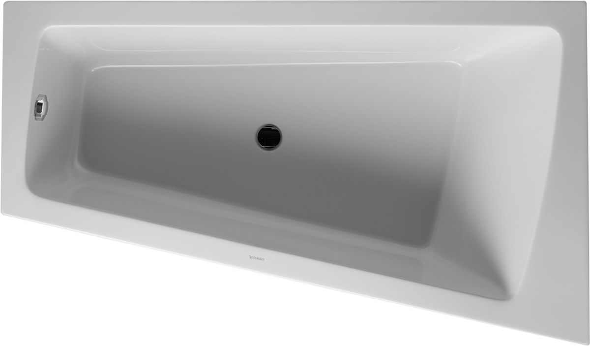 Duravit Paiova cadă de colț 170x100 cm partea dreaptă alb 700265000000000