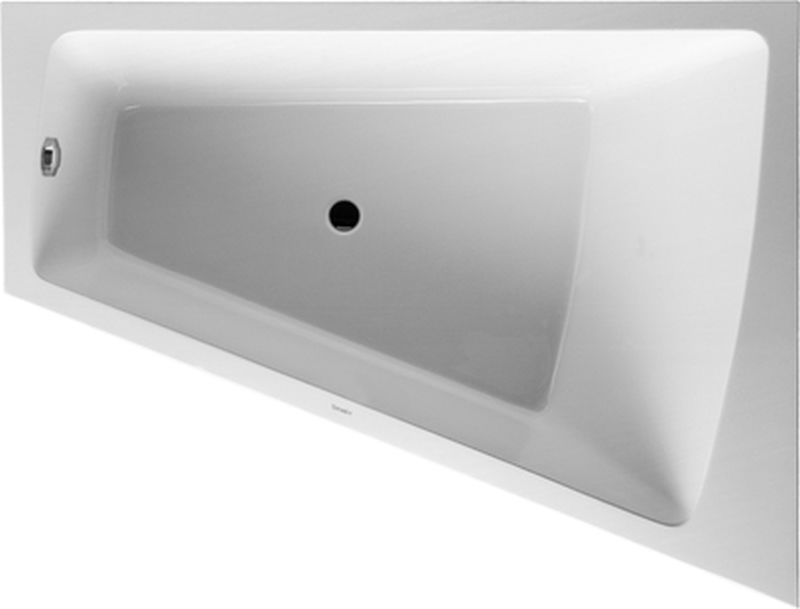 Duravit Paiova cadă de colț 170x130 cm partea dreaptă alb 700267000000000
