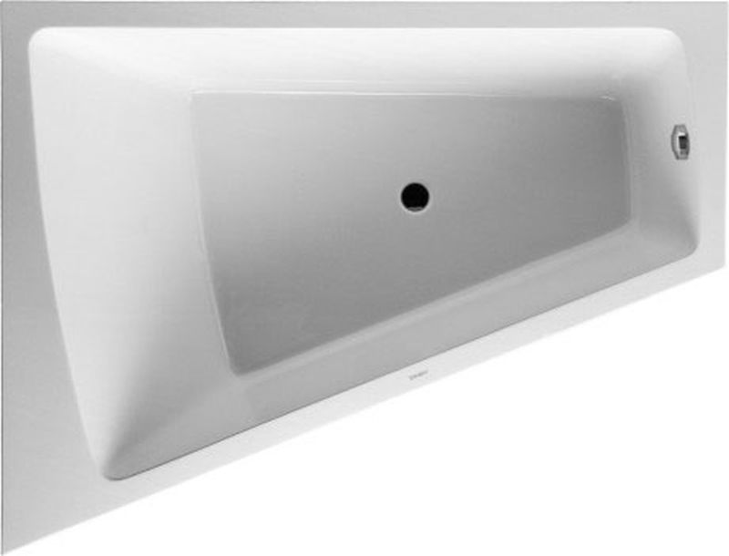 Duravit Paiova cadă de colț 180x140 cm partea stângă alb 700268000000000