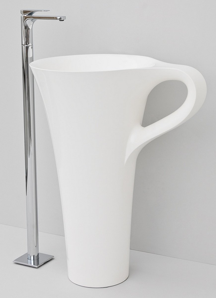 Art Ceram Cup lavoar 70x50 cm stativ alb OSL00401;00