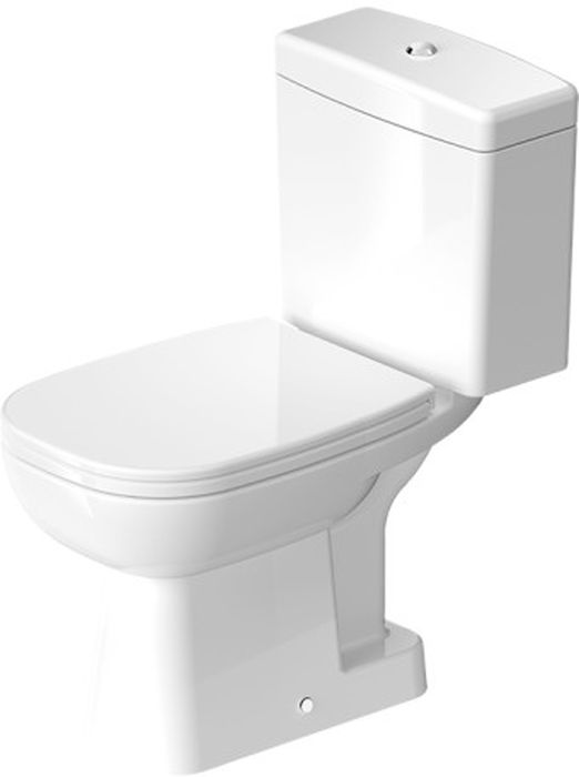 Duravit D-Code vas wc compact alb 21110100002