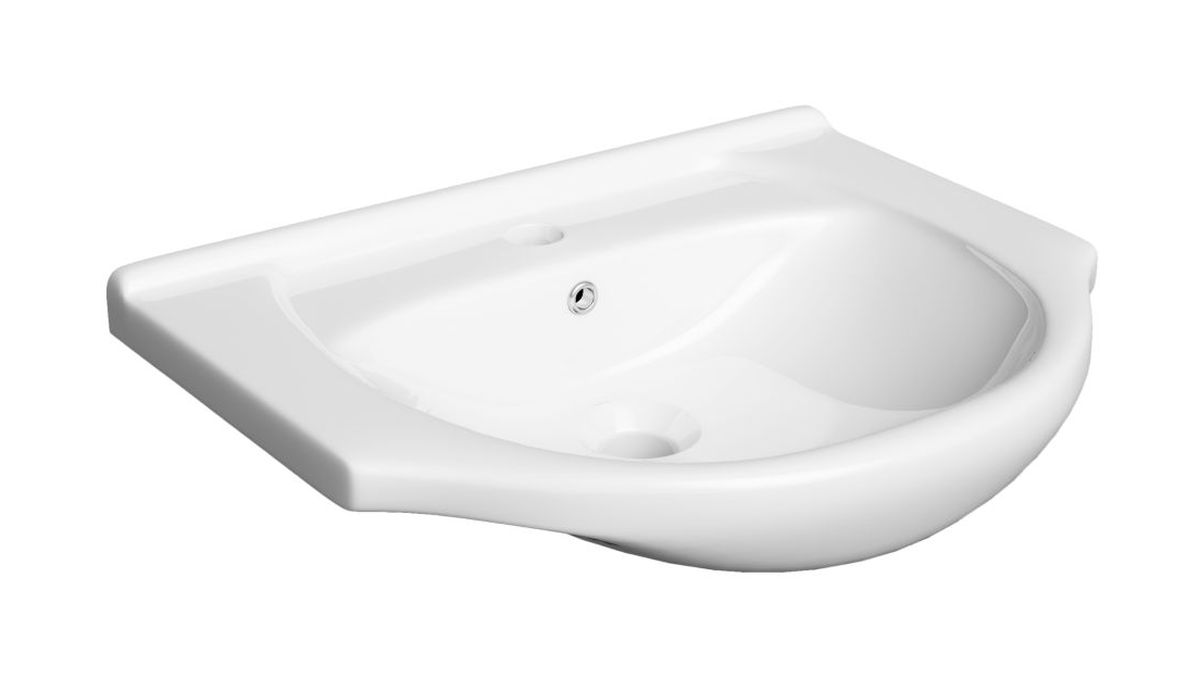 Defra Roberto lavoar 40x34 cm semicircular mobilier alb 1528