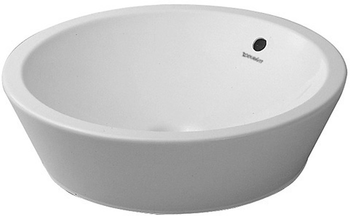 Duravit Starck 1 lavoar 53x53 cm rotund de blat alb 04475300001