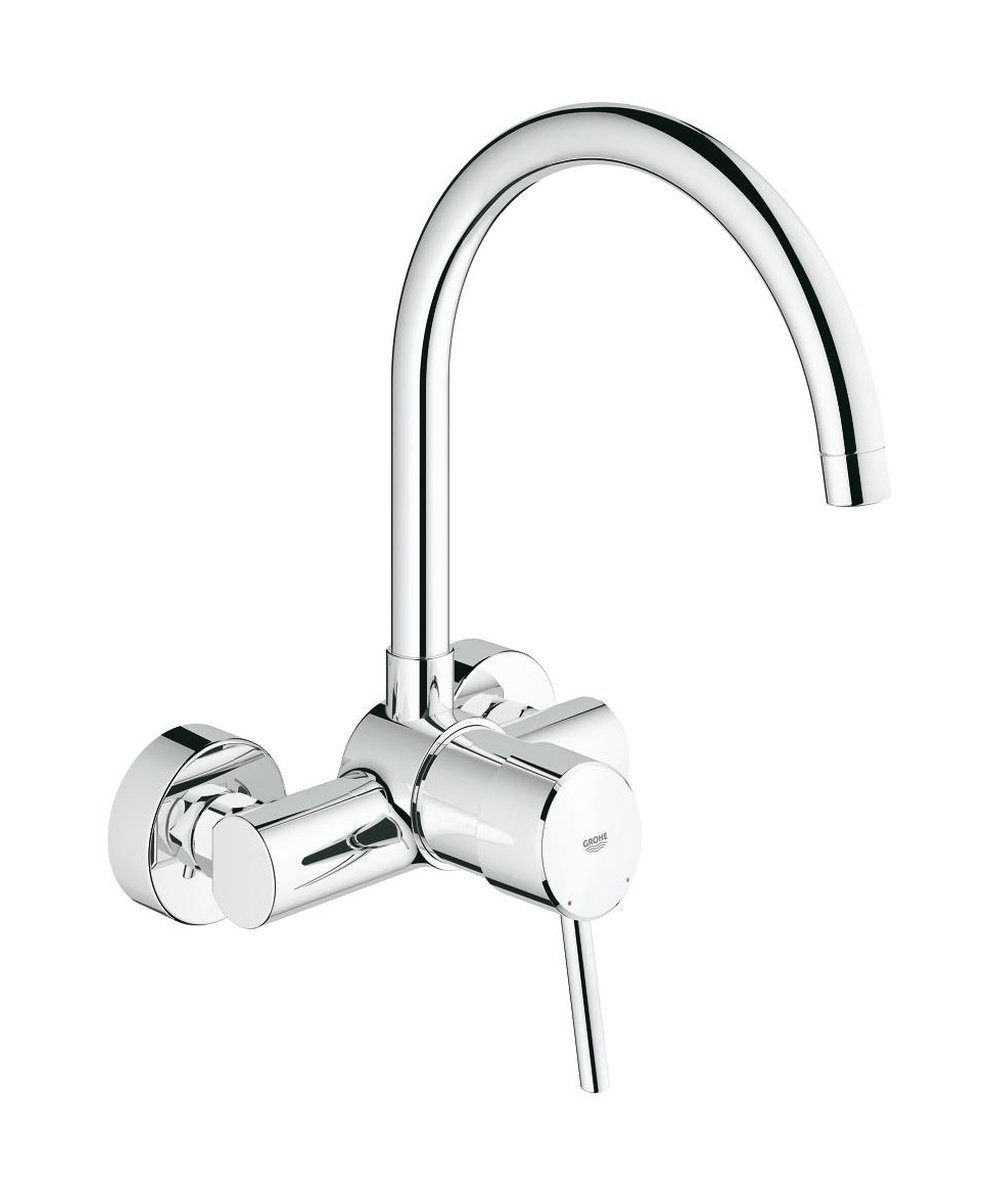 Grohe Concetto baterie bucătărie perete StarLight Chrome 32667001