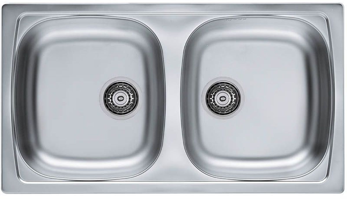 Alveus Basic chiuveta din otel 78x43.5 cm 1049434