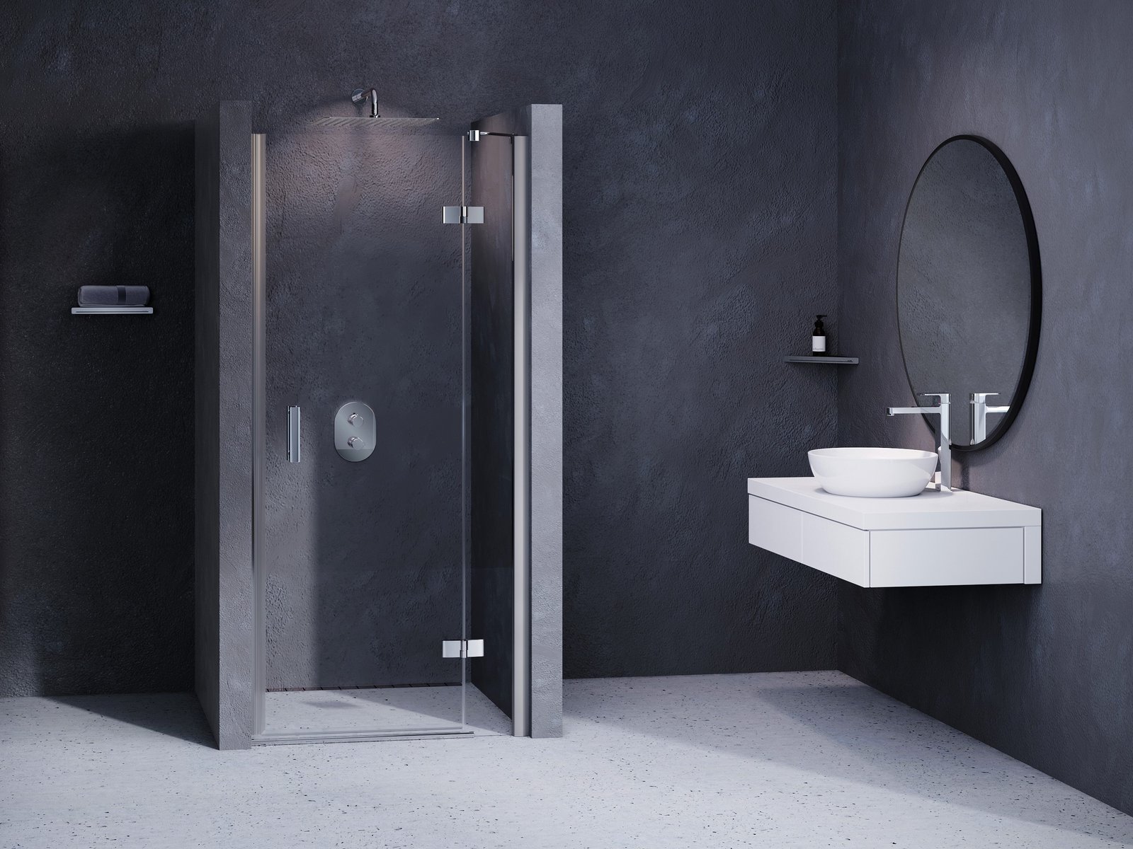 Ravak SmartLine uși de duș 100 cm înclinabilă crom luciu/sticlă transparentă 0SPAAA00Z1
