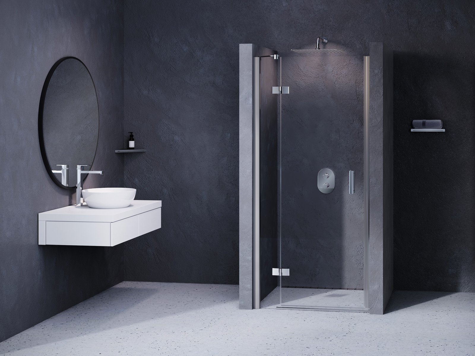 Ravak SmartLine uși de duș 110 cm înclinabilă crom luciu/sticlă transparentă 0SLDAA00Z1
