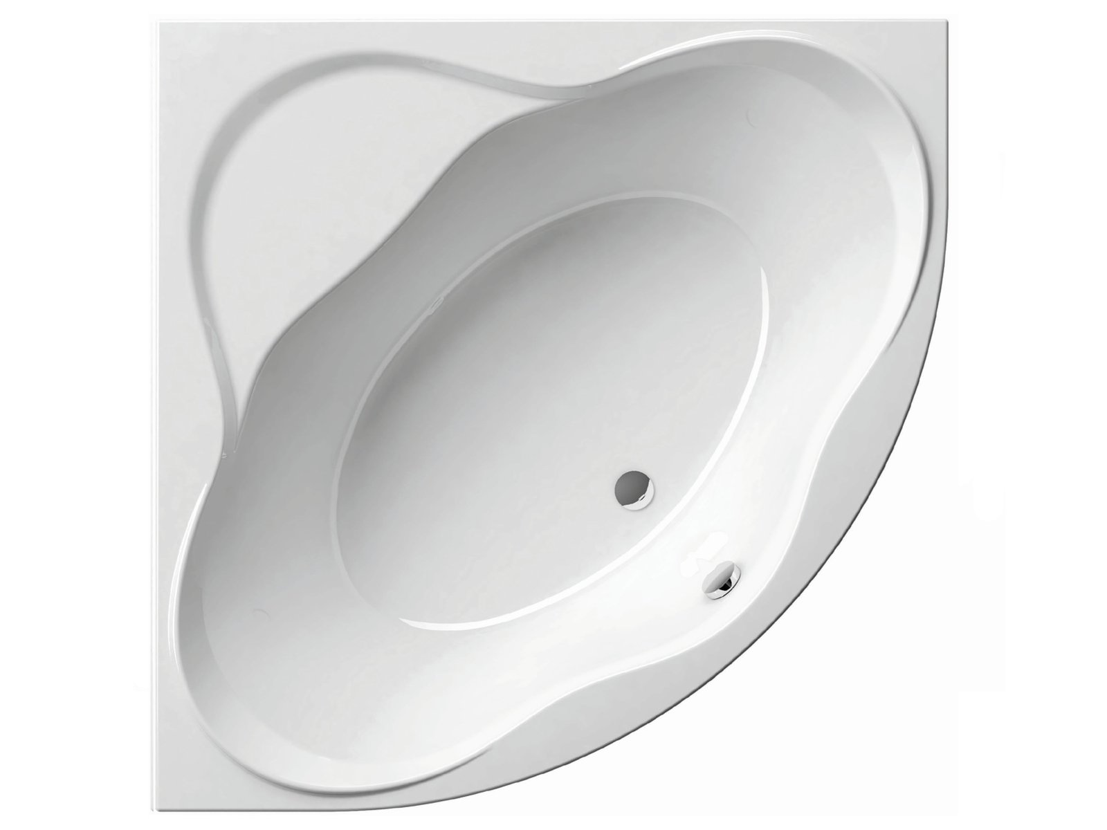 Ravak NewDay cadă de colț 150x150 cm partea stângă alb C661000000