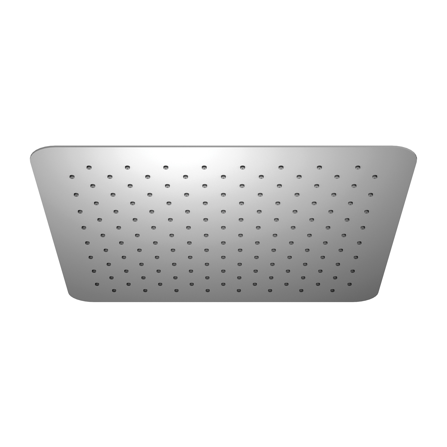Omnires Ultra Slimline cap de duș 40x40 cm pătrat crom WGU240CR